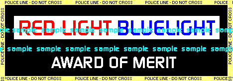 Link to the Red Light Blue Light Award of
 Merit