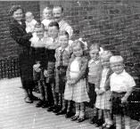 photo-Nine little Mckenna's - 1957