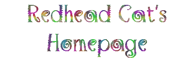 Redhead Cat's Homepage