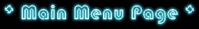 Main Menu Page