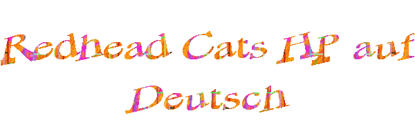 Redhead Cats HP auf Deutsch