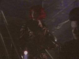 In the back of the ship