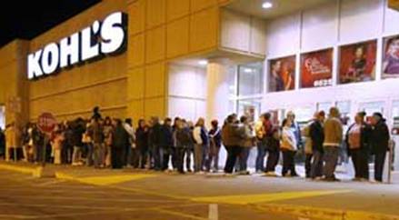 Black Friday is the busiest shopping day in America.