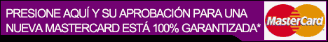 Tarjeta de credito con 100% de aprovacion!