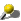 A yellow pin