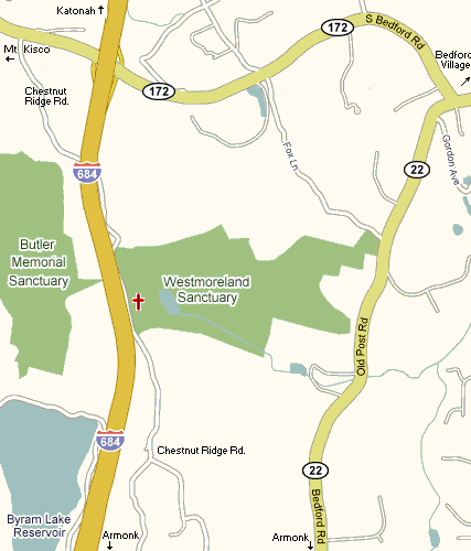 Westmoreland Sanctuary map
