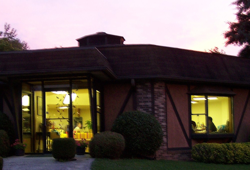 The Conference Center at Highland Manor is where all the good stuff was going on