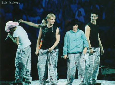 Nick is just ITCHIN' to take a peek too!