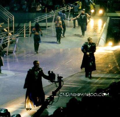 Kevin Richardson and Nick Carter pump up the crowd