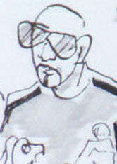 Picture drawn by 'SHADE' - Photo taken by Melinda Arkell