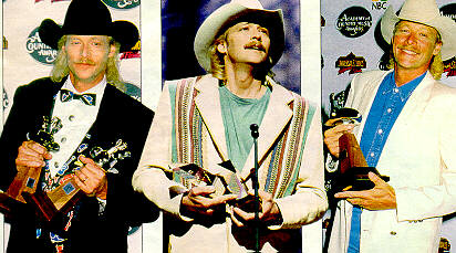 Alan Jackson receiving another award