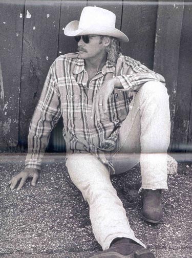 Alan Jackson March 2002 calendar