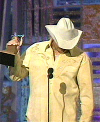 Alan Jackson receiving another award