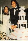 Alan and Denise on their wedding day