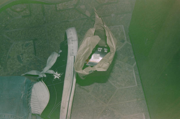 Cobain's shoe