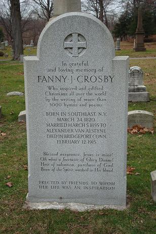 Fanny Crosby memorial