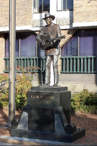 Statue of Hank Williams
