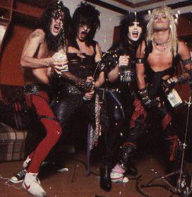 Tommy Lee, Nikki Sixx, Mick Mars, & Vince Neil