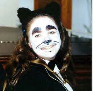 A silly grin for a silly girl!