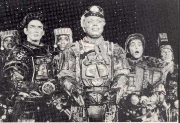 Rusty, Poppa and the freight cars