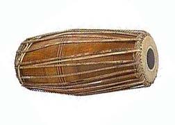 Mridangam. Click for Audio sample