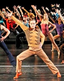 Michael Gruber as 'Zach' in the National Tour of ''A Chorus Line''
