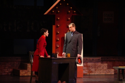 Michael Gruber and Alison Walla star in ''Guys and Dolls''