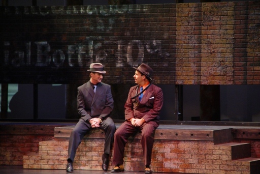 Michael Gruber and Andrew Polk star in ''Guys and Dolls''