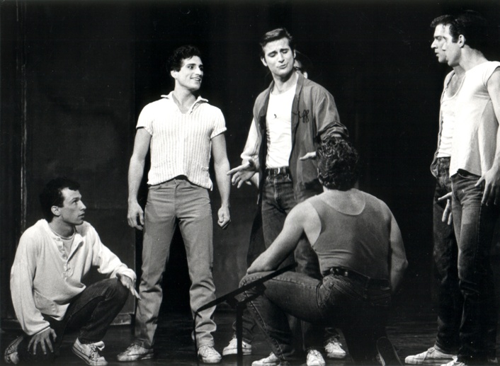 Michael Gruber as Riff in the European Tour of ''WestSideStory''