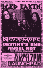 Iced Earth 1998 tour