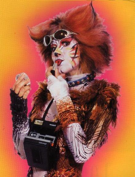 As Bombalurina in an ad