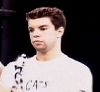 Jacob listening to Gillian Lynne (Isn't he cute?)