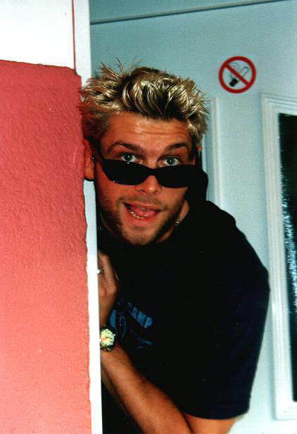 John being silly (But REALLY Cute!)