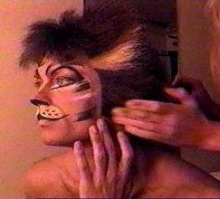 John Partridge finally has his wig on