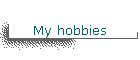 My hobbies
