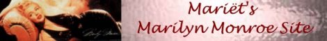 Mariet's Marilyn Monroe Site