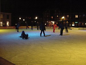 Skridsko�kning p� Lilla Torg