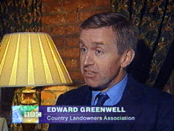 Edward Greenwell of the Country Landowners Association speaking to BBC East Midlands Today.