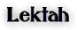 Lektah
