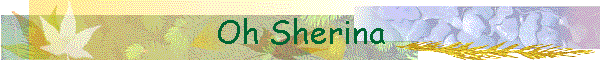 Oh Sherina