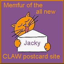 Memfur of the All New CLAW Postcard Site