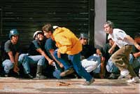 Foto HENRY DELGADO. Debido a la acción de los francotiradores, que disparaban con pistolas y fusiles, la PM debió utilizar sus armas de reglamento