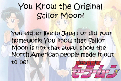 You Know the Original Sailor Moon!