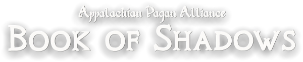Appalachian Pagan Alliance Grimoire