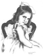 GIRL-I used pencil in this drawing