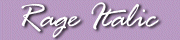 Rage Italic