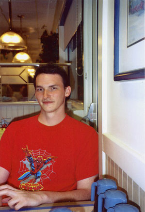 Jeff appears to be holding something off-camera