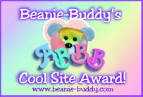 I won this award from www.beanie-buddy.com!