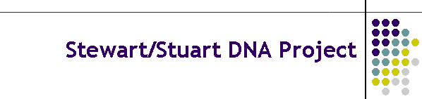 Stewart/Stuart DNA Project