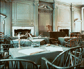 Independence Hal In Philadelphia